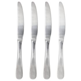 Gibson Home Manchester 4 Piece Stainless Steel Dinner Knife Set