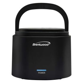 Brentwood 0.6L Portable Leakproof Electric Lunch Box in Black